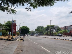 Truk Mogok Sempat Melintang di Timur Terminal Giwangan Jogja