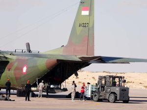 Bantuan Kemanusiaan RI untuk Palestina Tiba di Mesir