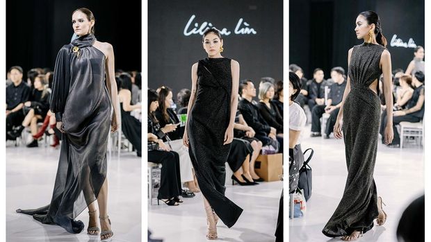 Desainer Liliana Lim kembali ke panggung mode dalam pertunjukan tunggal di gelaran The Langham Fashion Soiree. Dia mengusung koleksi bertajuk 'Resurgence'.