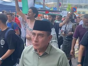 Eks Gubsu Edy Rahmayadi Ikut Aksi Bela Palestina di Malaysia