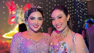 Gaya Artis Hadiri Ultah Ashanty Bertema Fairy, Nia Ramadhani Bak Barbie Hidup
