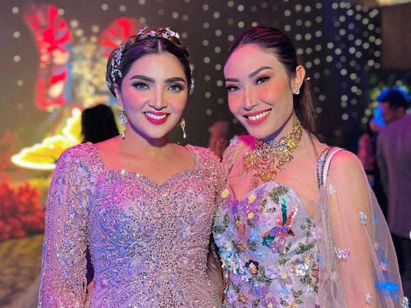 Gaya Artis Hadiri Ultah Ashanty Bertema Fairy, Nia Ramadhani Bak Barbie Hidup