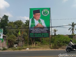 Muncul Baliho PPP Jalan Wates Dukung Pasangan AMIN, Ini Faktanya