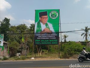 Spanduk PPP Dukung Anies Bermunculan di Sleman, PPP: Kami Tidak Tahu Spanduk PPP Dukung Anies Bermunculan di Sleman, PPP: Kami Tidak Tahu