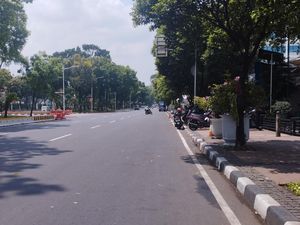 Ada Demo Jelang Putusan MKMK, Jalan Medan Merdeka Barat Ditutup