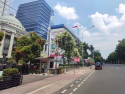 Jalan Medan Merdeka Barat Ditutup Jelang Pembacaan Putusan MKMK