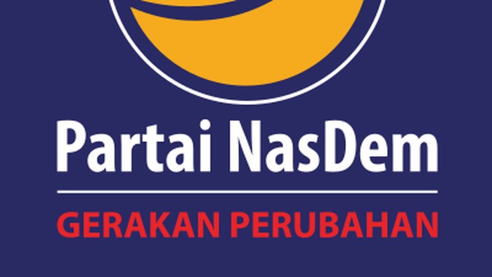 Logo Partai Nasdem Logo Partai Nasdem for Pantau Pemilu purpose.
