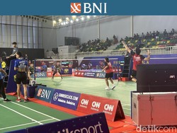 Ketat, Afrisal/Titis Lolos ke Babak Kedua BNI Sirnas Jakarta 2023