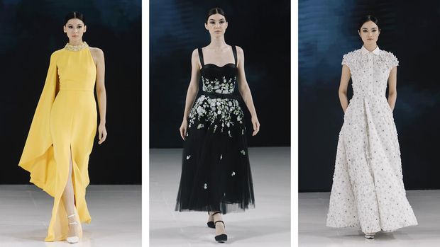 Sebastian Gunawan dan Cristina Panarese merilis koleksi teranyar dari lini busana SEBASTIANred bertajuk Ombra Lunare. Koleksi dipamerkan dalam gelaran The Langham Fashion Soiree pada Kamis (2/11).