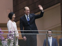 Pangeran William Tiba di Singapura, Kate Middleton Dampingi Anak Ujian
