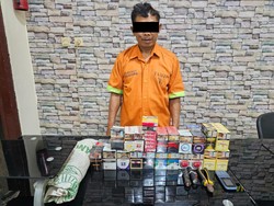 Pria Paruh Baya Tertangkap Sesaat Setelah Bobol Minimarket di Malang