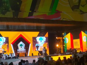 Gibran Tak Terlihat di HUT Golkar yang Dihadiri Jokowi dan Prabowo