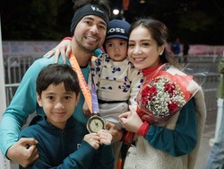 Raffi Ahmad Finish 42 Km di New York Marathon