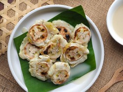 Resep Pisang Bakar Penyet Saus Santan Manis Gurih Cocok Buat Ngemil Sore