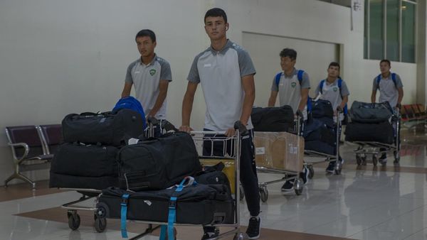 Siap Berlaga di Piala Dunia U-17, Timnas Uzbekistan Tiba di Boyolali