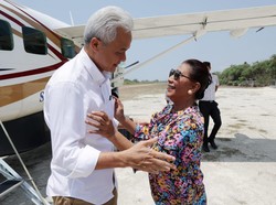 Ganjar Ungkap Isi Pertemuan dengan Susi Pudjiastuti di Pangandaran