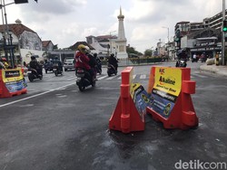 Lagi! Minyak Meluap dari Gorong-gorong di Dekat Tugu Jogja