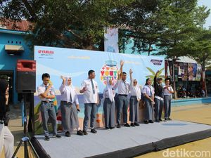 Classy Yamaha Youth Festival Makassar, Influenser Bagi Tips Fesyen Berkendara