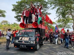 Ratusan Anggota IMM Demo Bela Palestina di Konjen AS Surabaya: Usir Amerika
