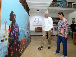 Momen Hangat Ganjar Bertemu Susi: Disopiri hingga Makan Bareng