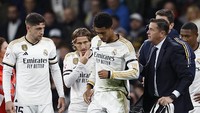 Jude Bellingham alami dislokasi bahu dalam laga kontra Rayo. Bellingham pun absen dari Timnas Inggris di jeda internasional kali ini, paling cepat pulih pada 26 November (Reuters)