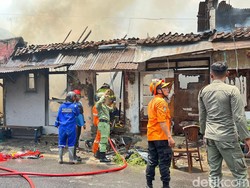 7 Rumah di Sudiroprajan Solo Ludes Terbakar