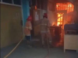 SMA-SMK Piri 1 Jogja Kebakaran, Kelas-Bengkel Hangus