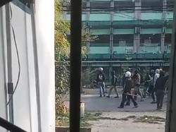 Polrestabes Makassar Terjunkan Satu Regu Polisi Buntut Kericuhan di UMI