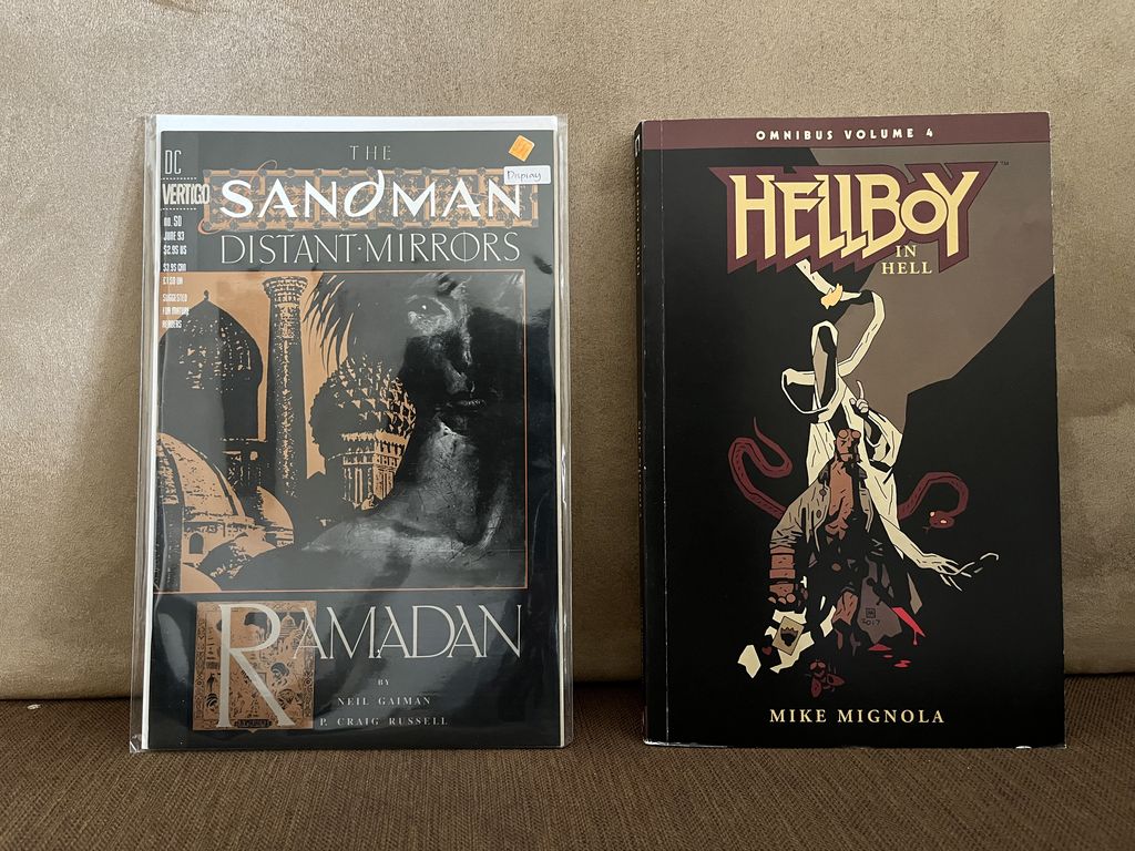 Komik The Sandman dan Hellboy dari Dua Toko Berbeda