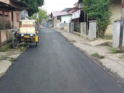 Jalan di Medan Polonia yang Rusak 27 Tahun Akhirnya Diaspal