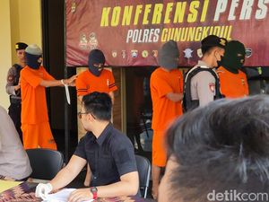 Komplotan Maling Baterai Tower di Gunungkidul Dibekuk, Begini Modusnya