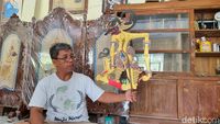 Potret Perajin Wayang Kulit Pucung Bantul, Harga Produknya Capai Ratusan Juta