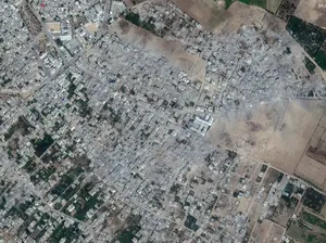 Potret Satelit Gaza Sebelum dan Setelah Dibombardir Israel Potret Satelit Gaza Sebelum dan Setelah Dibombardir Israel