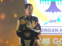 Jokowi Colek Nama Prabowo saat Bicara Indonesia Butuh Pemimpin Kuat