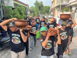 Ritual Sedekah Dawet Cara Petani Kediri Harapkan Hujan saat Kemarau