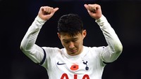 Son Heung-min juru gedor Tottenham Hotspur di tempat ketiga dengan 16 offside (Reuters)