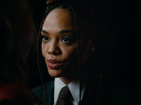 Tessa Thompson sebagai Valkyrie dalam The Marvels (2023). (Marvel Studios via YouTube)