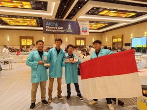 Mahasiswa ITS Sabet Juara di Chem E-Car Amerika Serikat, Kalahkan Toronto University Mahasiswa ITS Sabet Juara di Chem E-Car Amerika Serikat, Kalahkan Toronto University