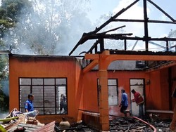Rumah Warga di Toraja Utara Hangus Terbakar, Diduga Akibat Korsleting