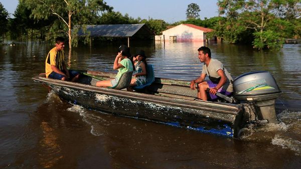 Banjir Rendam Ayolas Paraguay