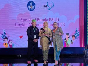 Bunda PAUD Lamongan Dapat Penghargaan dari Iriana Jokowi