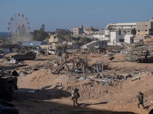 Israel serang Konvoi Bantuan Palang Merah untuk Gaza