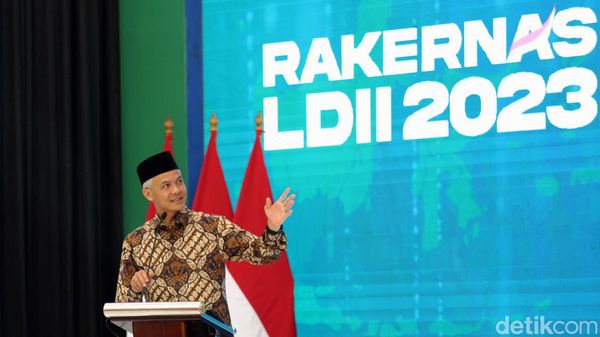 Ganjar Sampaikan Visi Indonesia Unggul di Rakernas LDII