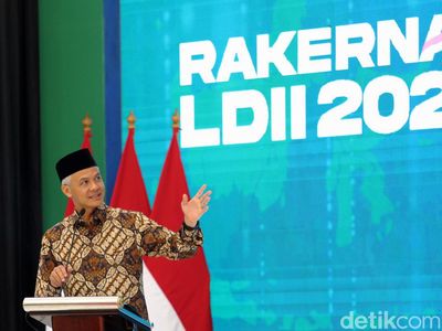 Ganjar Sampaikan Visi Indonesia Unggul di Rakernas LDII