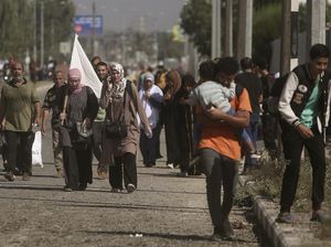 Nestapa Puluhan Ribu Warga Gaza Mengungsi saat Perang Belum Berhenti