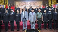 Momen Prabowo Beri Beasiswa untuk 22 Mahasiswa dari Palestina
