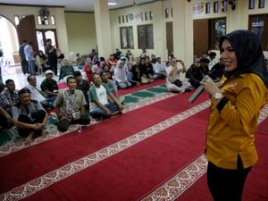 Potret Relawan Srikandi Mahfud Berkumpul di Jaksel, Bahas Apa?