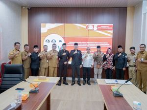 Pemkot Pangkalpinang Tandatangani NPHD bersama KPU & Bawaslu