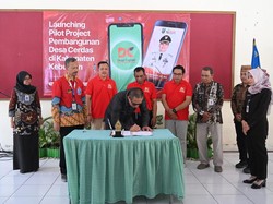 Bupati Kebumen Launching Pilot Project Pembangunan Desa Cerdas