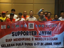 Suporter Klub se-Jatim Deklarasi Sukseskan Piala Dunia U-17 di Surabaya
